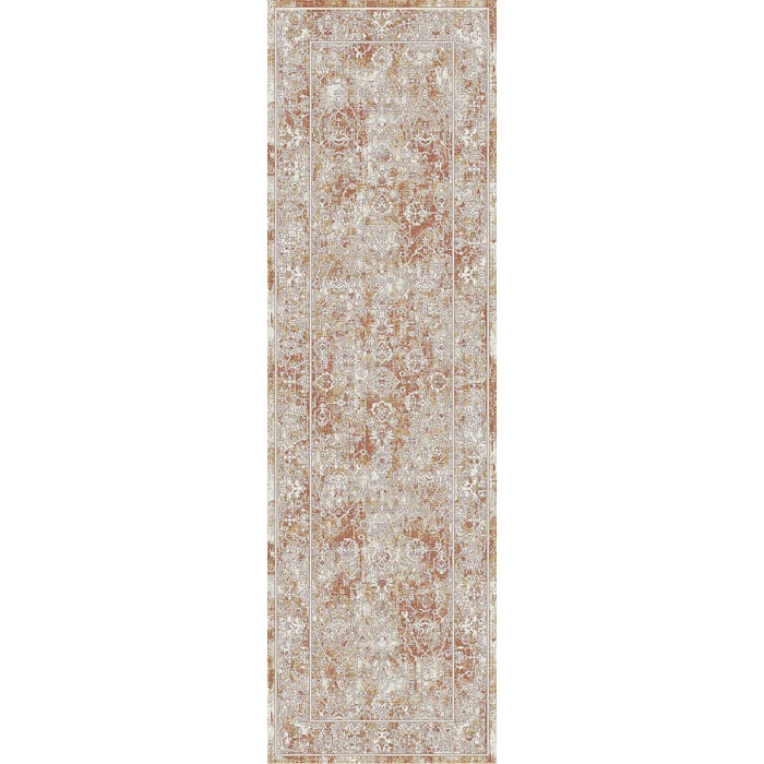 Dynamic Rugs SKYLER Grey/Copper 6711 2ft. 3in. x 7ft. 7in. Rect. Rug