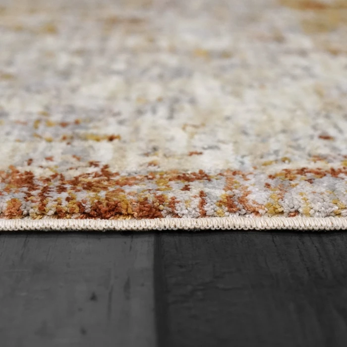 Dynamic Rugs SKYLER Grey/Copper 6711 2ft. 3in. x 7ft. 7in. Rect. Rug