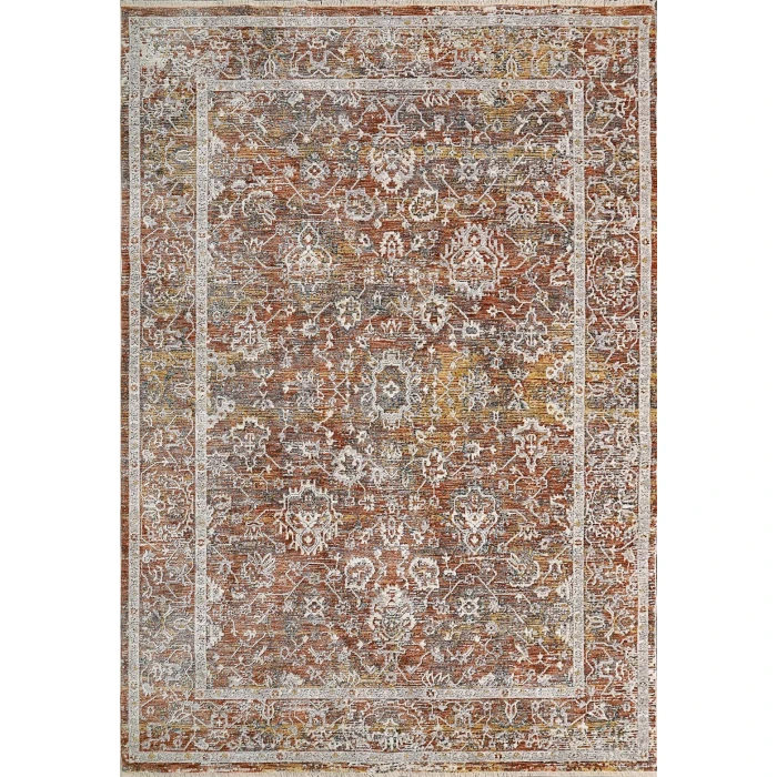 Dynamic Rugs SKYLER Copper/Multi 6713 4ft. x 5ft. 5in. Rect. Rug