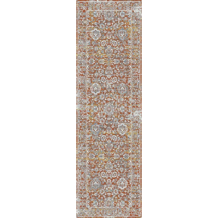 Dynamic Rugs SKYLER Copper/Multi 6713 2ft. 3in. x 7ft. 7in. Rect. Rug