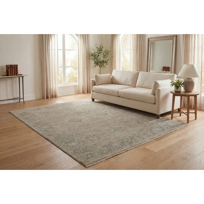 Dynamic Rugs SOLACE Beige/Cream/Grey 17921 6ft. 7in. x 9ft. 6in. Rect. Rug