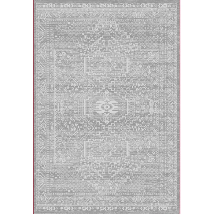 Dynamic Rugs STERLING Grey/Ivory 18844 2ft. 2in. x 7ft. 7in. Rect. Rug