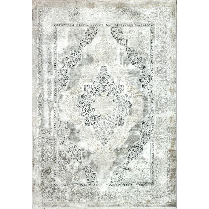 Dynamic Rugs SUNRISE Cream/Grey/Charcoal 6681 9ft. x 12ft. Rect. Rug