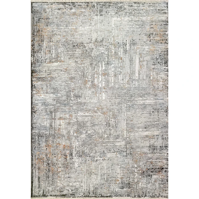 Dynamic Rugs SUNRISE Grey/Charcoal/Gold/Multi 6885 7ft. 10in. x 10ft. 8in. Rect. Rug