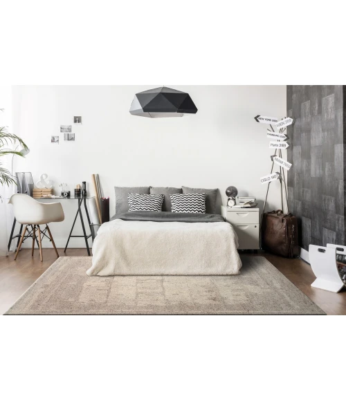 Dynamic Rugs TEAK Taupe 12800 8ft. x 10ft. Rect. Rug