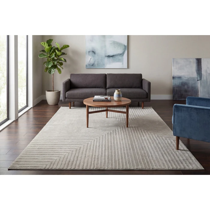 Dynamic Rugs TIMELESS Grey 6923 5ft. 3in. x 7ft. 7in. Rect. Rug