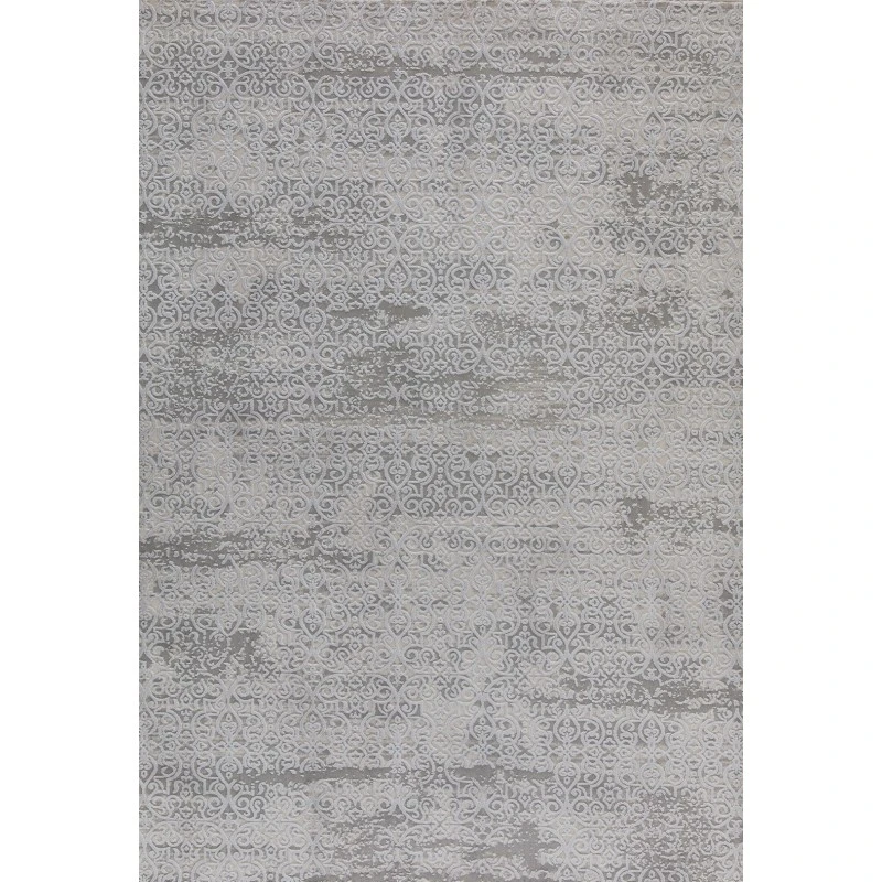 Dynamic Rugs TORINO Grey/Blue 3312 7ft. 10in. x 10ft. 10in. Rect. Rug