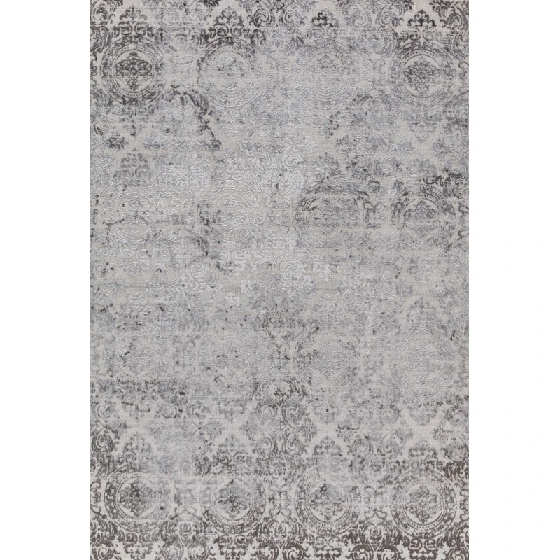 Dynamic Rugs TORINO White 3315 5ft. 3in. x 7ft. 7in. Rect. Rug