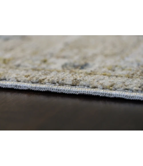 Dynamic Rugs TREVI Cream/Beige 13251 2ft. 2in. x 7ft. Rect. Rug