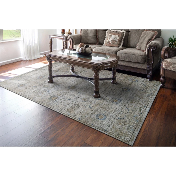 Dynamic Rugs TREVI Cream/Beige 13251 9ft. x 12ft. 6in. Rect. Rug