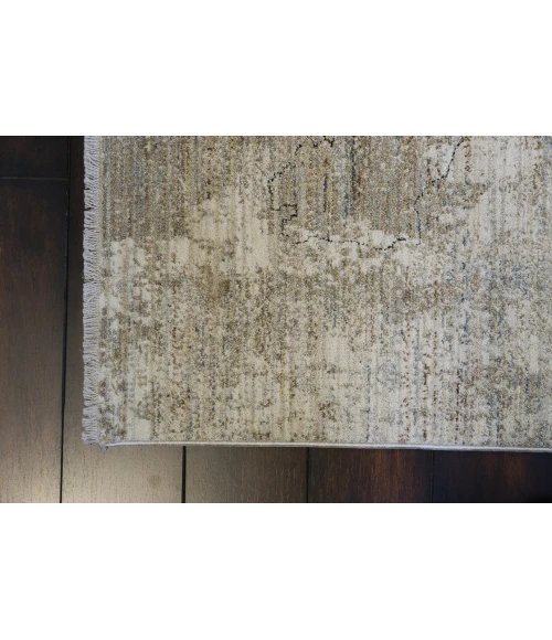 Dynamic Rugs TREVI Cream/Beige/Grey 13253 2ft. 2in. x 7ft. Rect. Rug