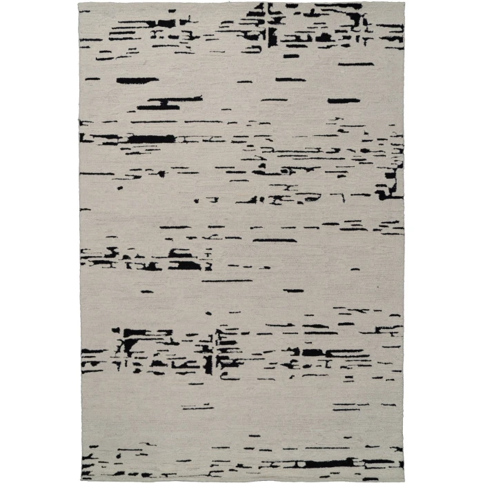 Dynamic Rugs TRONO Black/White 5480 8ft. x 10ft. Rect. Rug