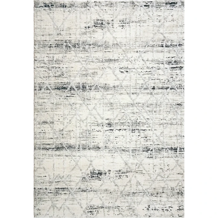 Dynamic Rugs TROYA Grey/Ivory/Blue 4604 3ft.11in. x 5ft. 7in. Rect. Rug