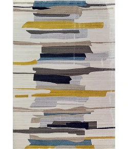 Dynamic Rugs UNIQUE Cream/Multi 4051 7ft. 10in. x 10ft. 10in. Rect. Rug
