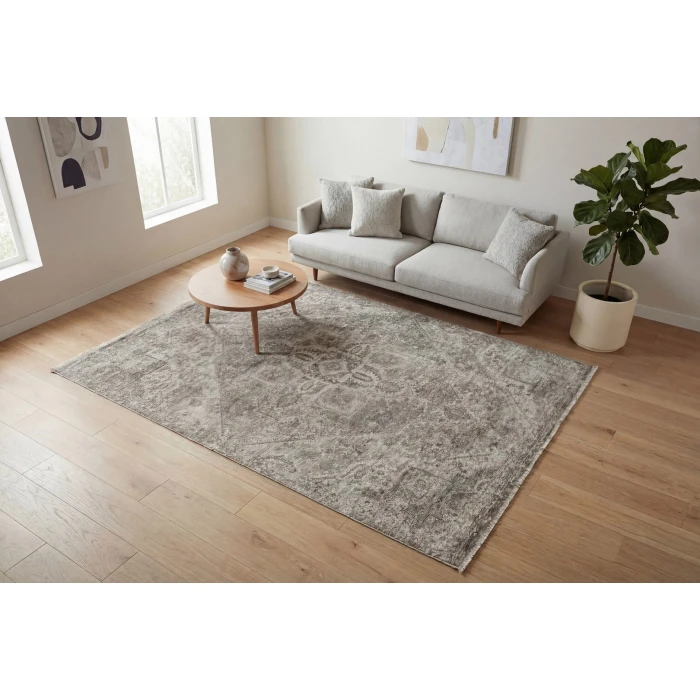 Dynamic Rugs VALERIA Ivory/Beige/Multi 10524 7ft. 10in. x 10ft. Rect. Rug