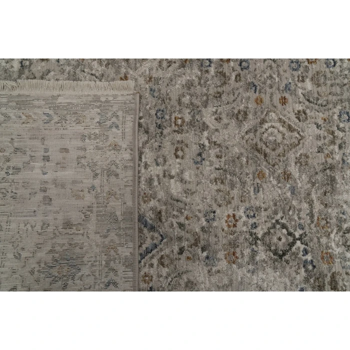 Dynamic Rugs VALERIA Ivory/Beige/Multi 10525 6ft. 7in. x 9ft. 6in. Rect. Rug