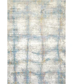 Dynamic Rugs VALLEY Grey/Blue 7985 7ft. 10in. x 10ft. 10in. Rect. Rug