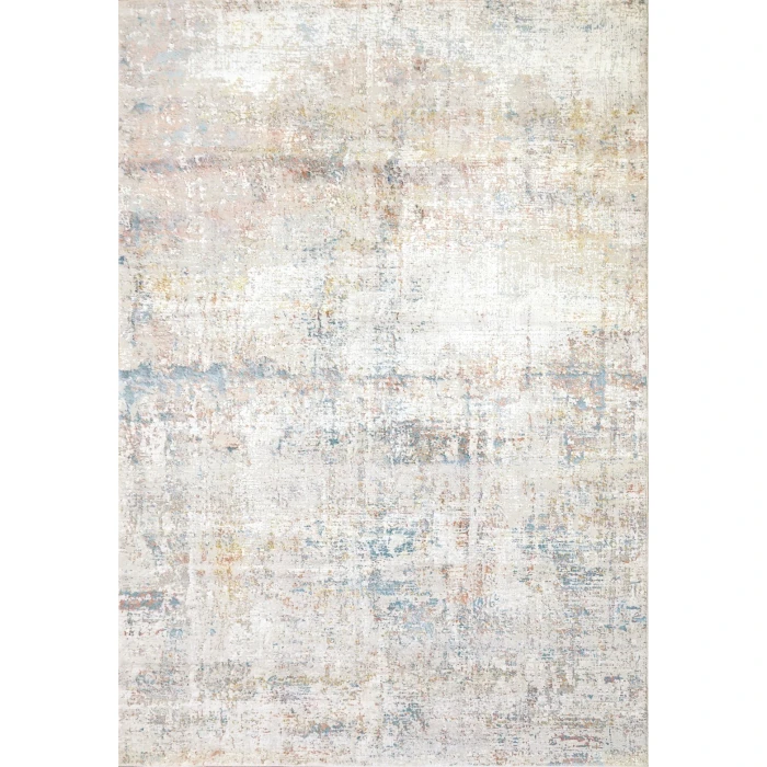 Dynamic Rugs VALLEY Grey/Blue 7986 7ft. 10in. x 10ft. 10in. Rect. Rug