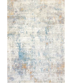 Dynamic Rugs VALLEY Grey/Blue 7987 7ft. 10in. x 10ft. 10in. Rect. Rug