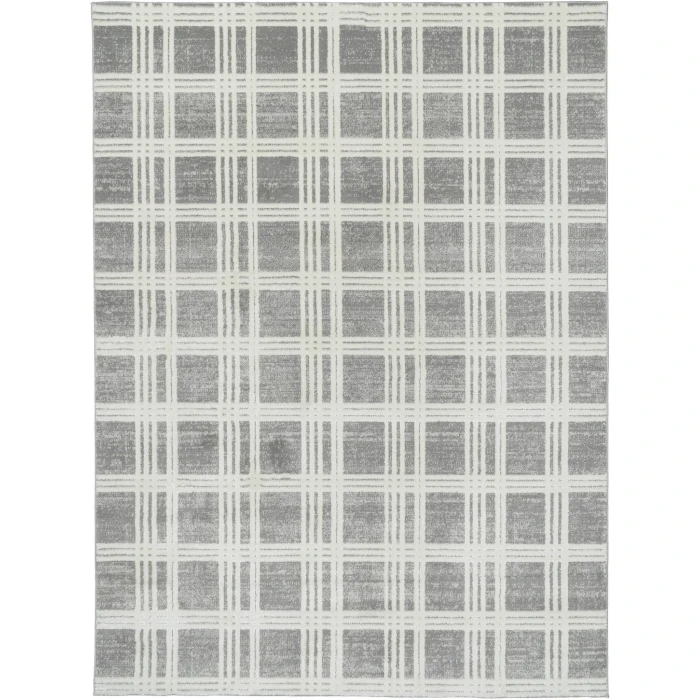 Dynamic Rugs VENEDIK Light Grey 17774 6ft. 7in. x 9ft. Rect. Rug