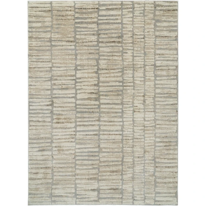 Dynamic Rugs VENEDIK Cream/Grey 17775 6ft. 7in. x 9ft. Rect. Rug