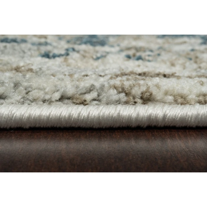 Dynamic Rugs VENEDIK Cream/Navy/Beige 17778 7ft. 10in. x 10ft. Rect. Rug