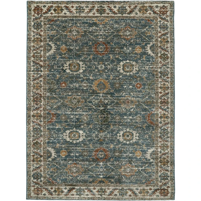 Dynamic Rugs VENEDIK Blue/Multi 17781 6ft. 7in. x 9ft. Rect. Rug