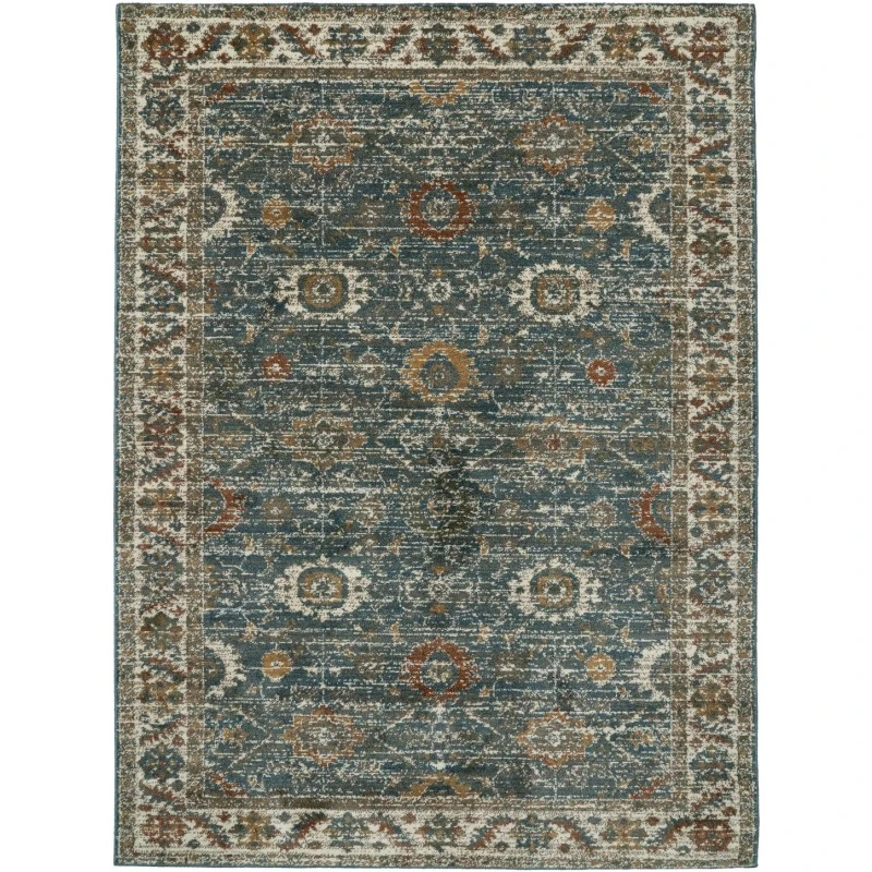 Dynamic Rugs VENEDIK Blue/Multi 17781 5ft. 3in. x 7ft. Rect. Rug