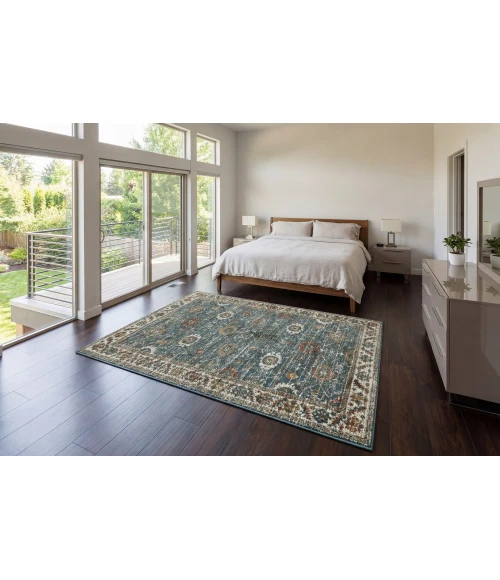 Dynamic Rugs VENEDIK Blue/Multi 17781 5ft. 3in. x 7ft. Rect. Rug