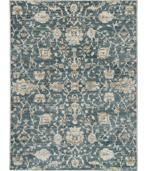 Dynamic Rugs VENEDIK Blue/Cream 17784 6ft. 7in. x 9ft. Rect. Rug