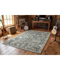 Dynamic Rugs VENEDIK Blue/Cream/Beige 17785 5ft. 3in. x 7ft. Rect. Rug