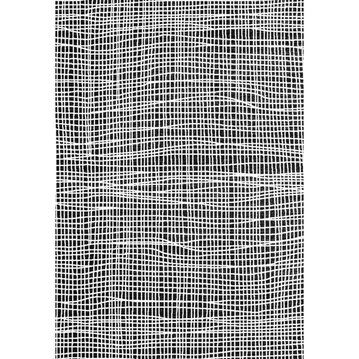 Dynamic Rugs VERVE Black/White 6552 7ft. 10in. x 10ft. 10in. Rect. Rug