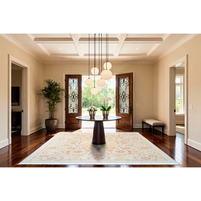 Dynamic Rugs WADE Grey/Brown/Multi 18600 2ft. 2in. x 7ft. 7in. Rect. Rug