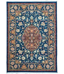Dynamic Rugs WADE Navy/Red/Multi 18607 9ft. x 12ft. Rect. Rug