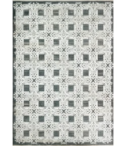 Dynamic Rugs WINGO Blue/Cream 7955 7ft. 10in. x 10ft. 10in. Rect. Rug