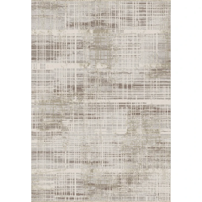 Dynamic Rugs WINGO Cream/Taupe 7962 9ft. x 12ft. Rect. Rug