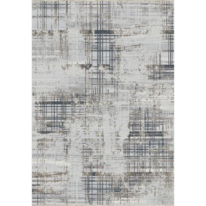 Dynamic Rugs WINGO Grey/Taupe 7962 2ft. 2in. x 7ft. 7in. Rect. Rug