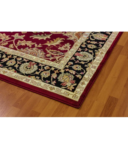 Dynamic Rugs YAZD Red 1744 7ft. 10in. x 10ft. 10in. Rect. Rug