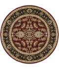 Dynamic Rugs YAZD Red 1744 5ft. 3in. Round Rug