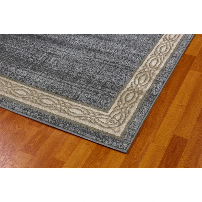 Dynamic Rugs YAZD Blue/Grey 1770 7ft. 10in. x 10ft. 10in. Rect. Rug