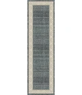 Dynamic Rugs YAZD Blue/Grey 1770 2ft. x 7ft. 7in. Rect. Rug