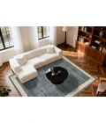 Dynamic Rugs YAZD Blue/Grey 1770 5ft. 3in. x 7ft. 7in. Rect. Rug