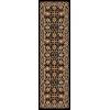 Dynamic Rugs YAZD Black 2803 2ft. x 7ft. 7in. Rect. Rug