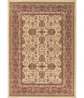 Dynamic Rugs YAZD Cream/Red 2803 7ft. 10in. x 10ft. 10in. Rect. Rug