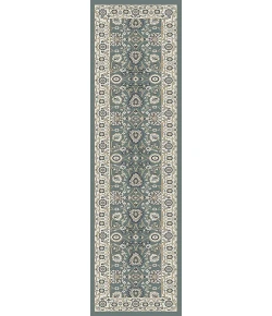 Dynamic Rugs YAZD Grey/Ivory 2803 2ft. x 7ft. 7in. Rect. Rug