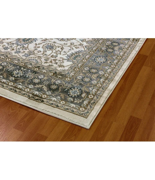 Dynamic Rugs YAZD Ivory/Grey 2803 2ft. x 3ft. 6in. Rect. Rug