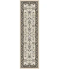 Dynamic Rugs YAZD Ivory/Grey 2803 2ft. x 7ft. 7in. Rect. Rug