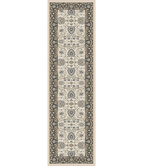 Dynamic Rugs YAZD Ivory/Grey 2803 2ft. x 7ft. 7in. Rect. Rug