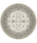 Dynamic Rugs YAZD Ivory/Grey 2803 5ft. 3in. Round Rug