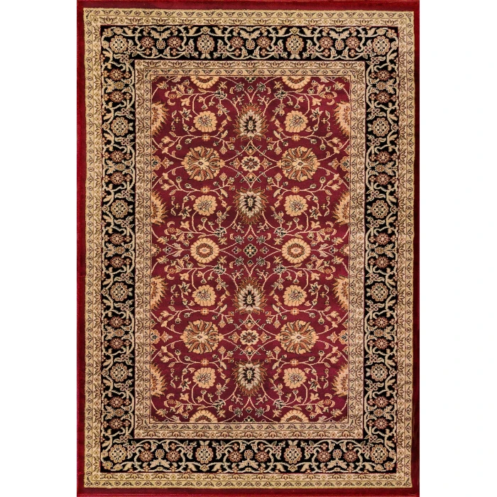 Dynamic Rugs YAZD Red/Black 2803 7ft. 10in. x 10ft. 10in. Rect. Rug